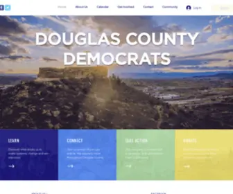 Douglasdemocrats.org(Douglas County Democratic Party) Screenshot