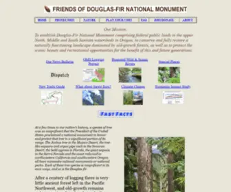 Douglasfirnationalmonument.org(Douglas-Fir National Monument) Screenshot