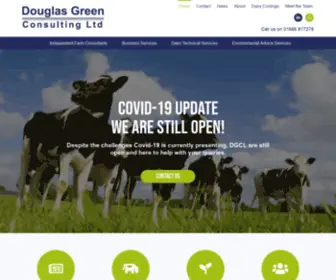 Douglasgreenconsulting.co.uk(Dairy Farm Management Consultants) Screenshot