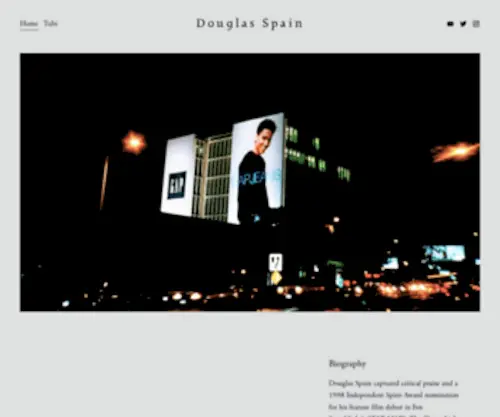 Douglasspain.com(Official Douglas Spain Website) Screenshot