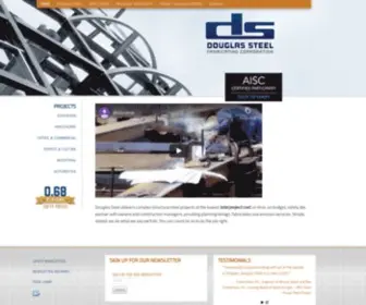 Douglassteel.com(Douglas Steel) Screenshot