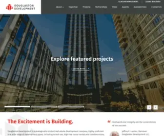 Douglastondevelopment.com(Douglaston Development) Screenshot