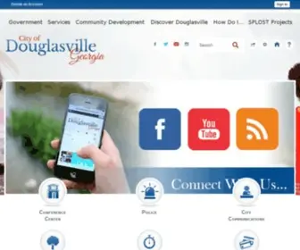 Douglasvillega.gov(City of Douglasville) Screenshot