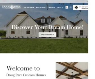 Dougparrhomes.com(Doug Parr Homes) Screenshot