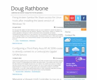 Dougrathbone.com(Doug Rathbone) Screenshot