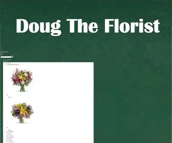 Dougsflowermarket.com(Mendham Florist) Screenshot