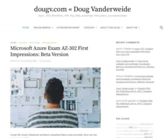 Dougv.com(Dougv) Screenshot