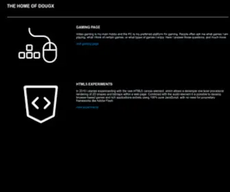 Dougx.net(HTML5 Applications) Screenshot