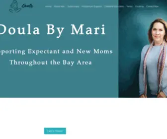 Doulabymari.com(Doula By Mari) Screenshot