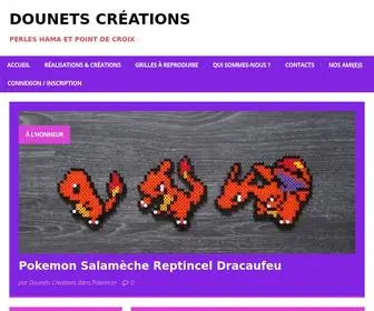 Dounetscreations.com(Dounets) Screenshot