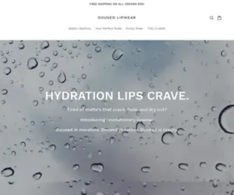 Dousedlipwear.com(Create an Ecommerce Website and Sell Online) Screenshot