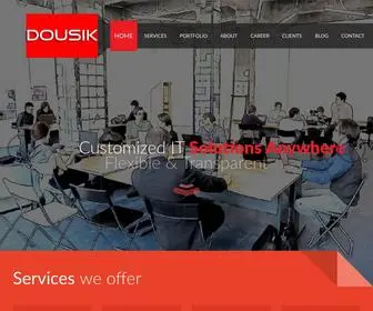 Dousik.com(Innovative) Screenshot