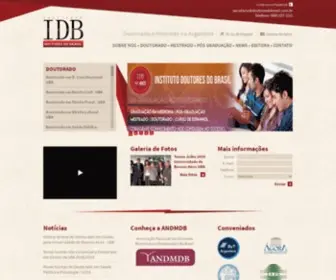 Doutoresdobrasil.com.br(O Instituto Doutores do Brasil) Screenshot