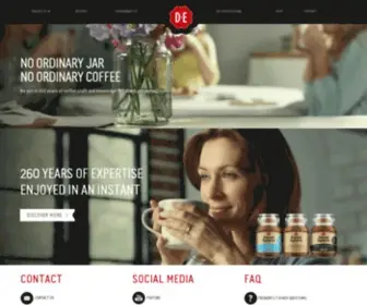 Douwe-Egberts.co.uk(Douwe Egberts) Screenshot