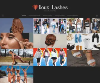 Douxlashes.com(Fashion & Lifestyle Blog) Screenshot