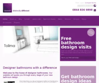 DovCorbathrooms.co.uk(Unique bathroom designs) Screenshot