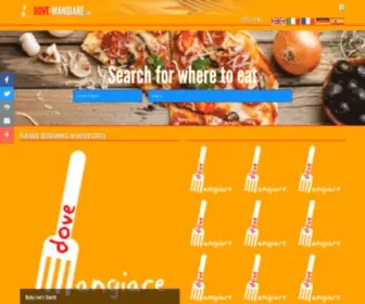Dove-Mangiare.com(Dove Mangiare) Screenshot