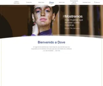 Dove.com.ar(Dove Argentina) Screenshot