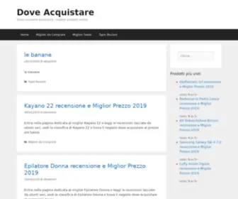 Doveacquistare.net(Dove Acqistare.Net) Screenshot