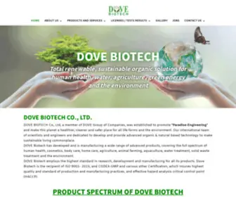 Dovebiotech.com(DOVE BIOTECH) Screenshot