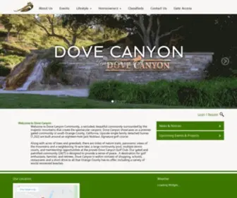 Dovecanyonhoa.com(We've got some trouble) Screenshot