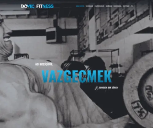 DovecFitness.com(Döveç Fitness) Screenshot