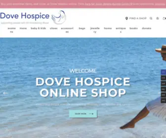 Dovehospice.com(Supporting People with Life Threatening Illness) Screenshot