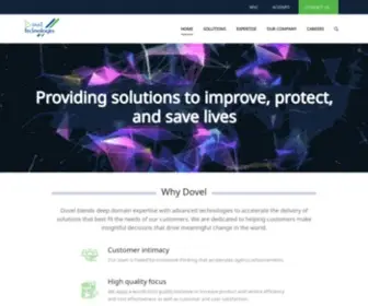 Doveltech.com(Customer Focused Software Solutions) Screenshot