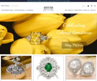 Doverjewelry.com(Vintage Estate & Antique Jewelry) Screenshot