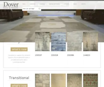 Doverrug.com(Dover Rug & Home) Screenshot