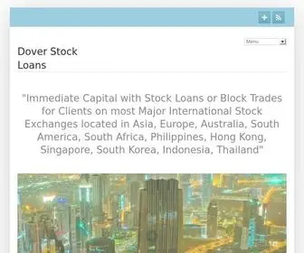 Doverstockloans.com(Affiliate Stock Loans) Screenshot