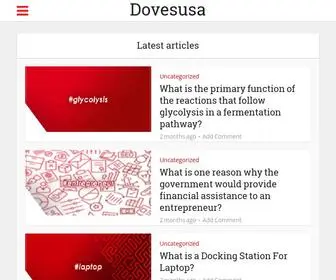 Dovesusa.com(Correct Address of Information) Screenshot