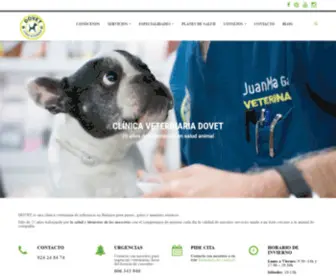 Dovet.es(Clinica veterinaria Dovet) Screenshot