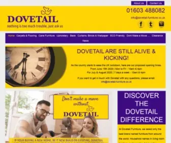 Dovetail-Furniture.co.uk(Dovetail Interiors for designer flooring) Screenshot