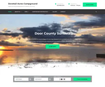 Dovetailacrescampground.com(Dovetail Acres Campground) Screenshot