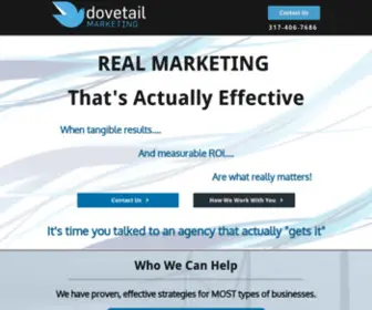Dovetailmktg.com(Dovetail MKTG) Screenshot