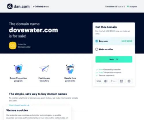 Dovewater.com(Dovewater) Screenshot
