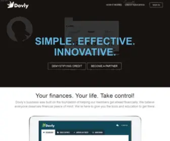 Dovly.com(Affordable Online Credit Repair Services) Screenshot