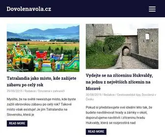 Dovolenavola.cz(Tipy) Screenshot