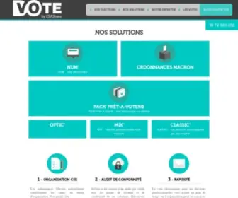 Dovote.fr(Partenaire de vos élections professionnelles) Screenshot