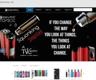 DovPousa.com(Atomizer products) Screenshot