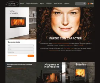 Dovre.es(Quality fireplaces and free) Screenshot