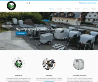 DovZan.si(PRIKOLICE IN AVTODELI DOVŽAN d.o.o) Screenshot