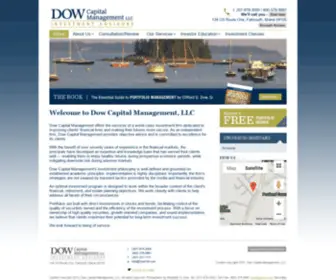 Dowcm.com(Dow Capital Management) Screenshot