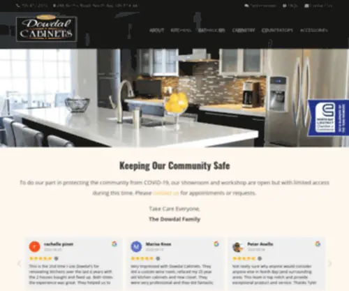 Dowdalcabinets.com(Kitchen Cabinets) Screenshot