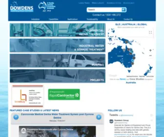 Dowdens.com.au(Dowdens Pumping & Water Treatment) Screenshot