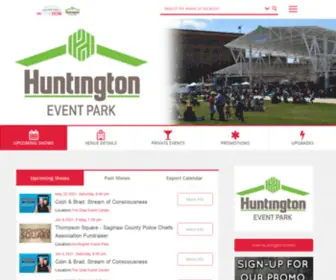Doweventcenter.com(Dow Event Center) Screenshot