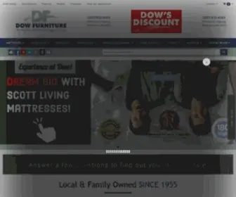 Dowfurniture.com(Furniture Store in Waldoboro) Screenshot