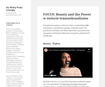 Dowiaryprzezliturgie.pl(Kylos) Screenshot