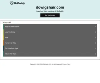 Dowigshair.com(Dowigshair) Screenshot